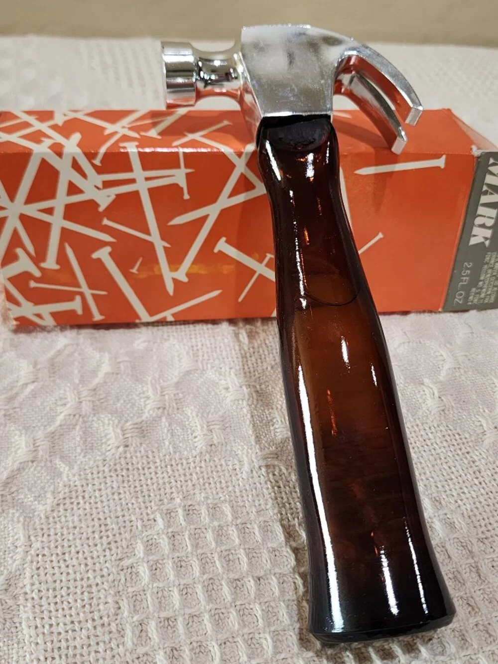 Vintage Avon ON THE MARK HAMMER Bottle Decanter Wild Country Original Box